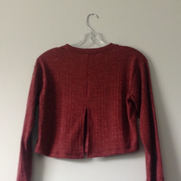 Topshop Petite Cropped Sweater - 0 - Picture 2 of 3